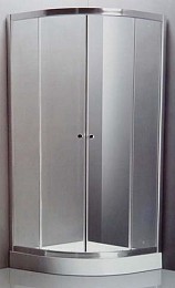 Овална душ кабина 90x90см A1900