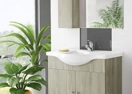 Шкафове за баня Alba 80 Elm Wood